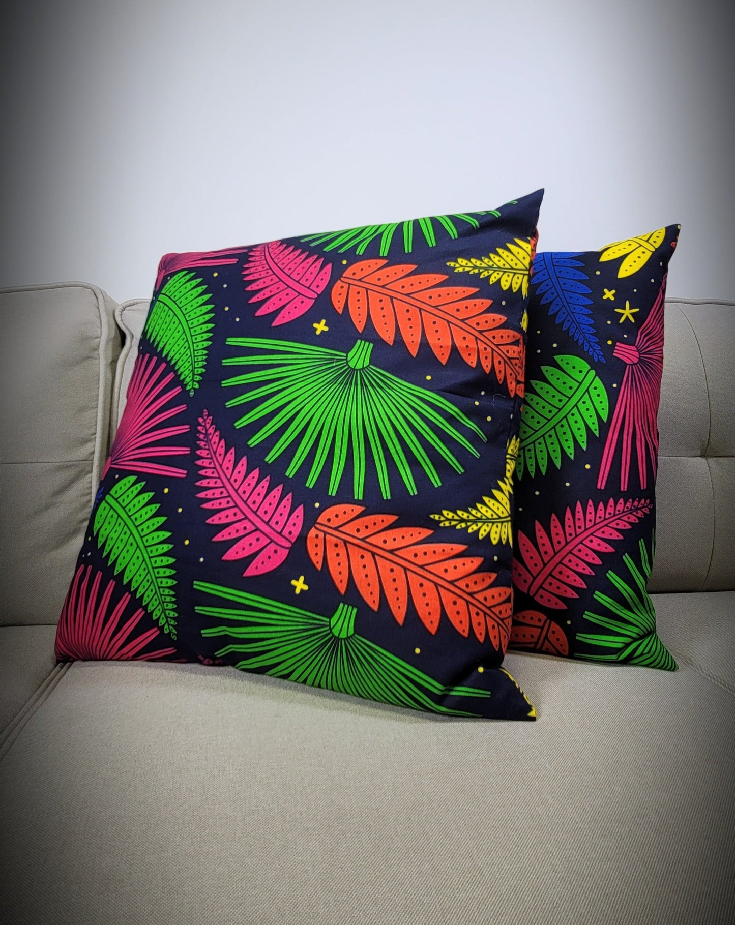 African Print Pillows
