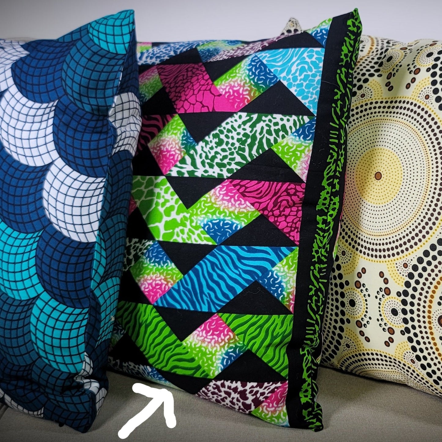 African Print Pillows
