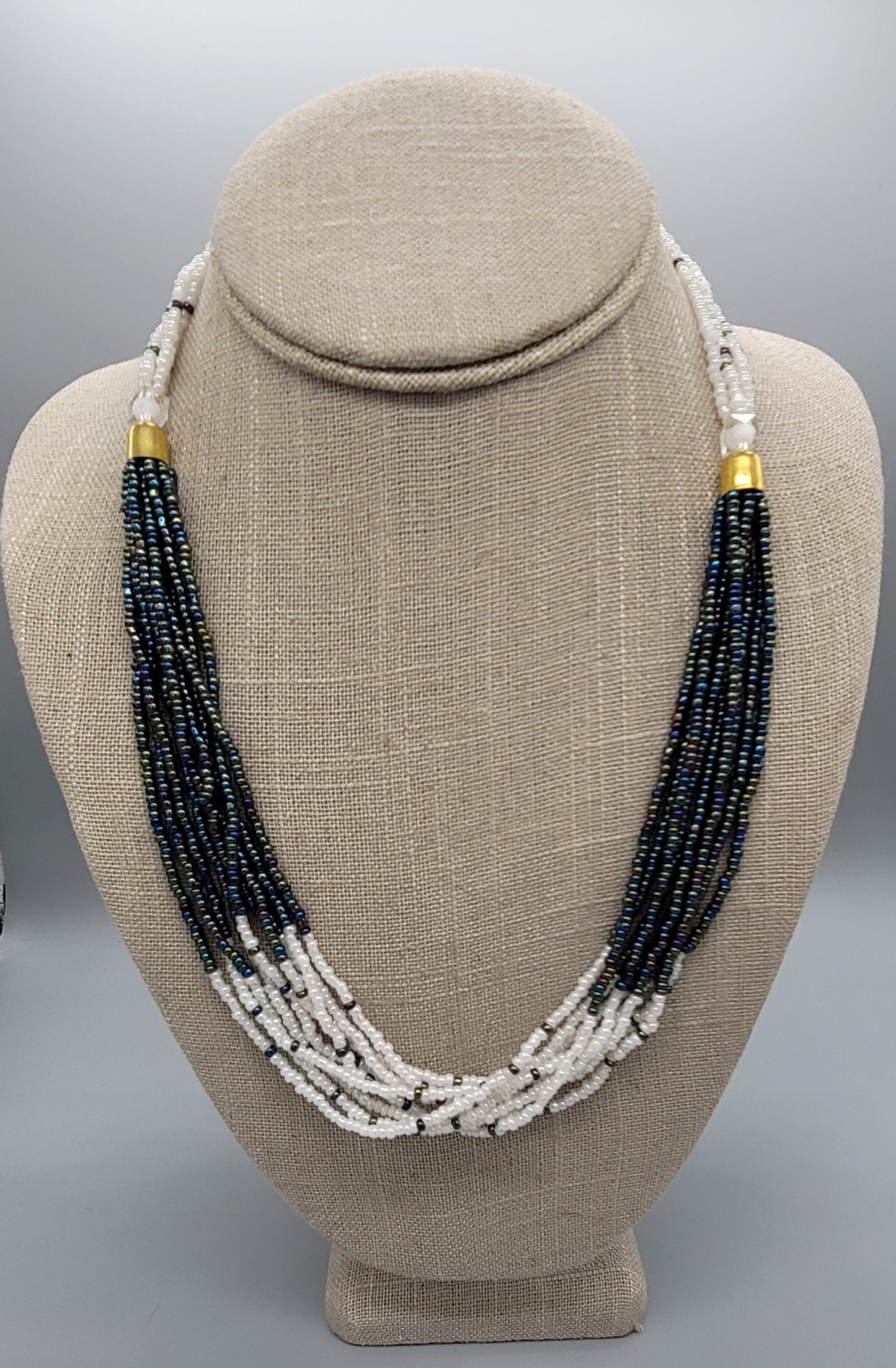The Dinah Handmade Seed Bead Necklace
