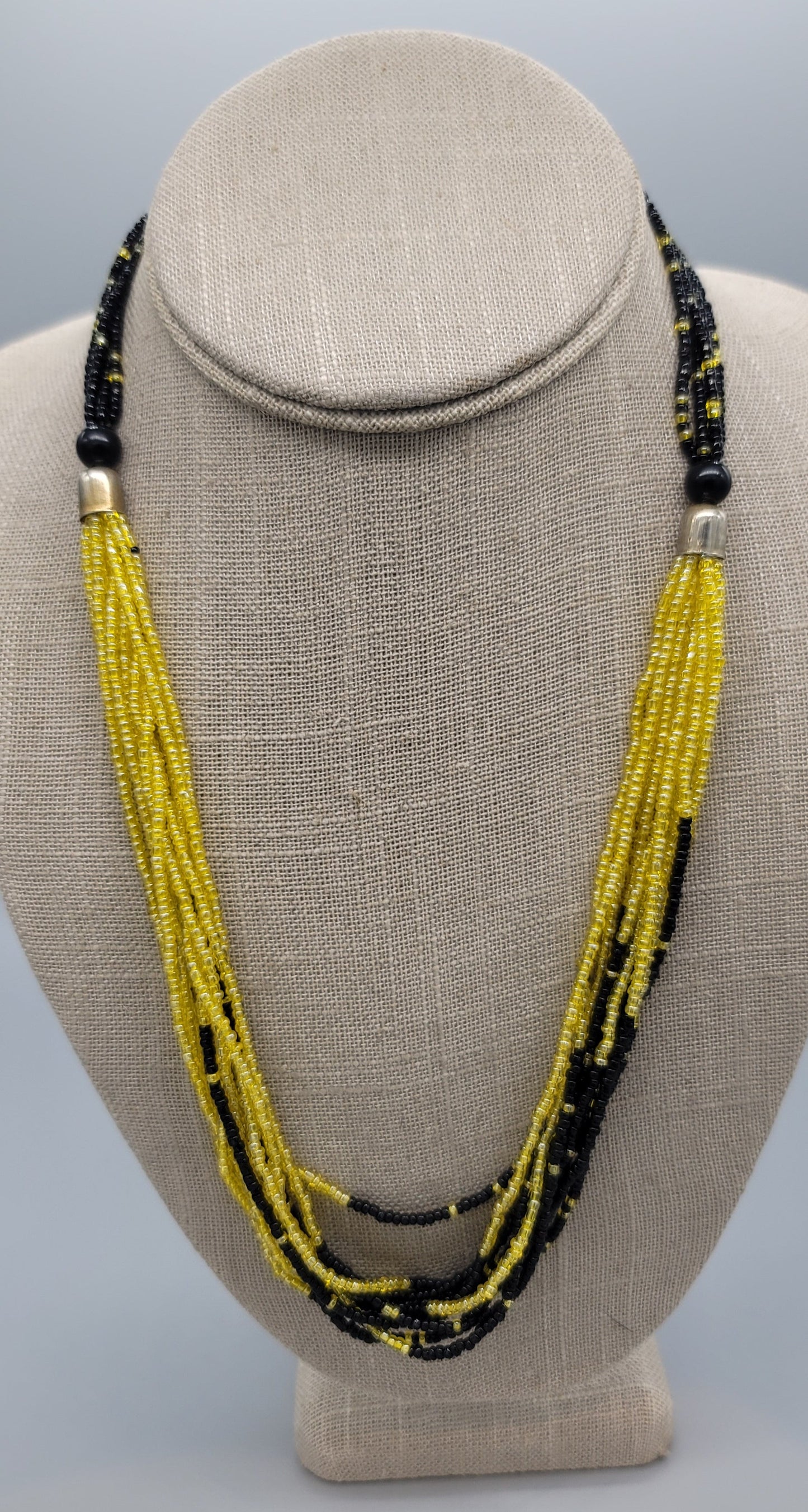 The Dinah Handmade Seed Bead Necklace
