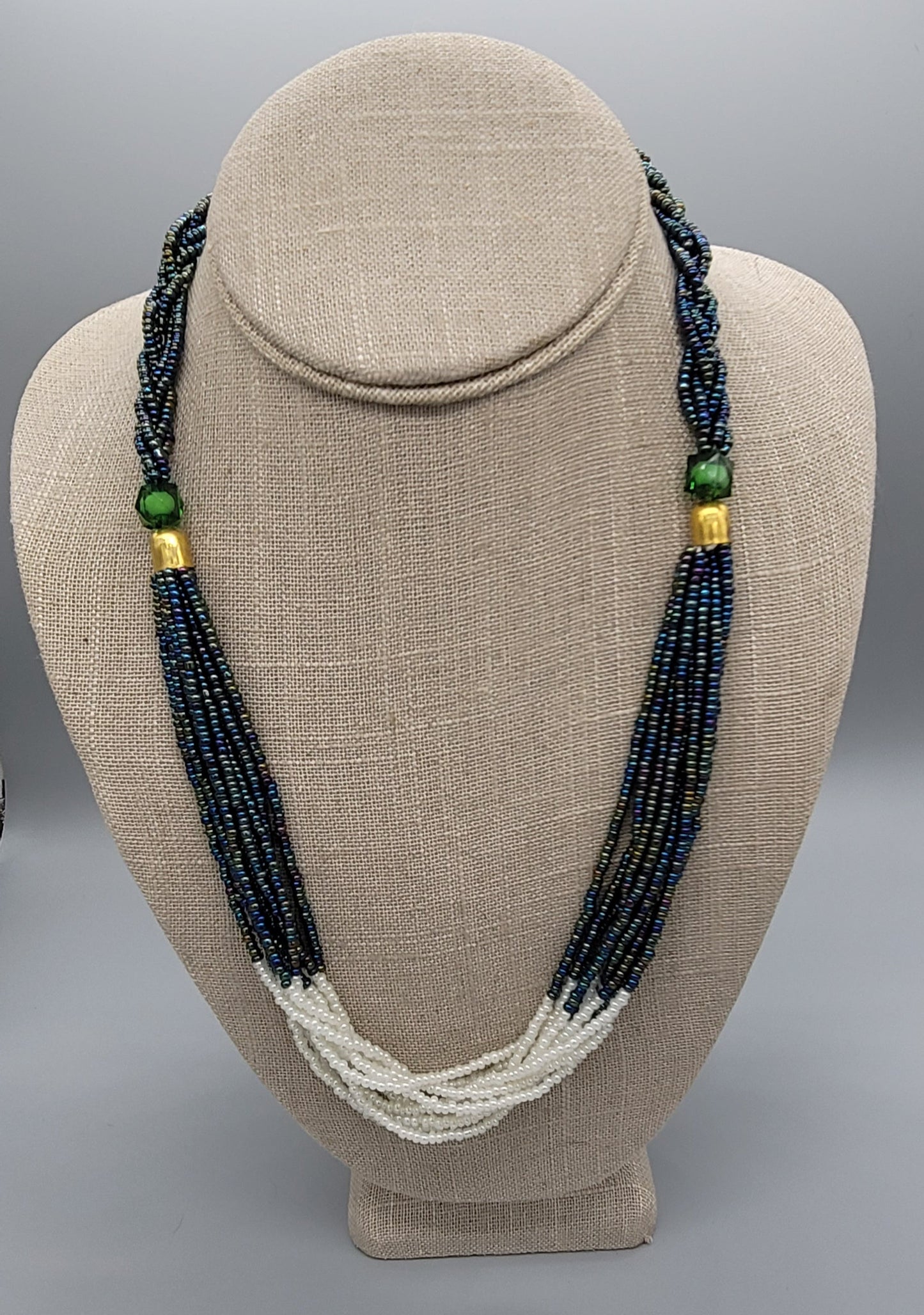 The Dinah Handmade Seed Bead Necklace