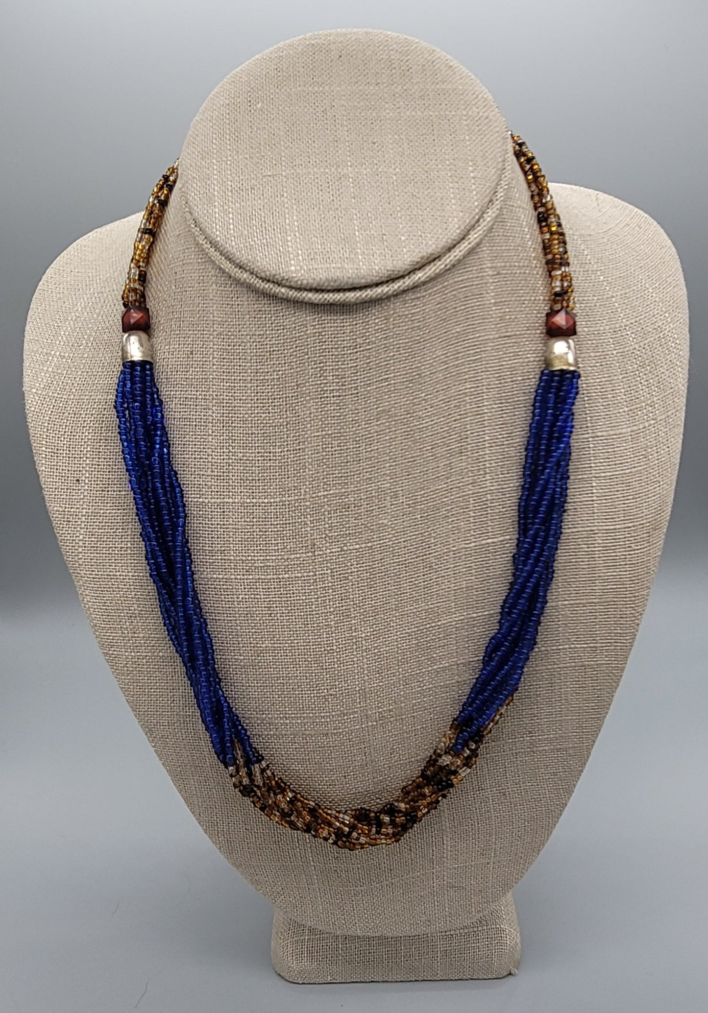 The Dinah Handmade Seed Bead Necklace