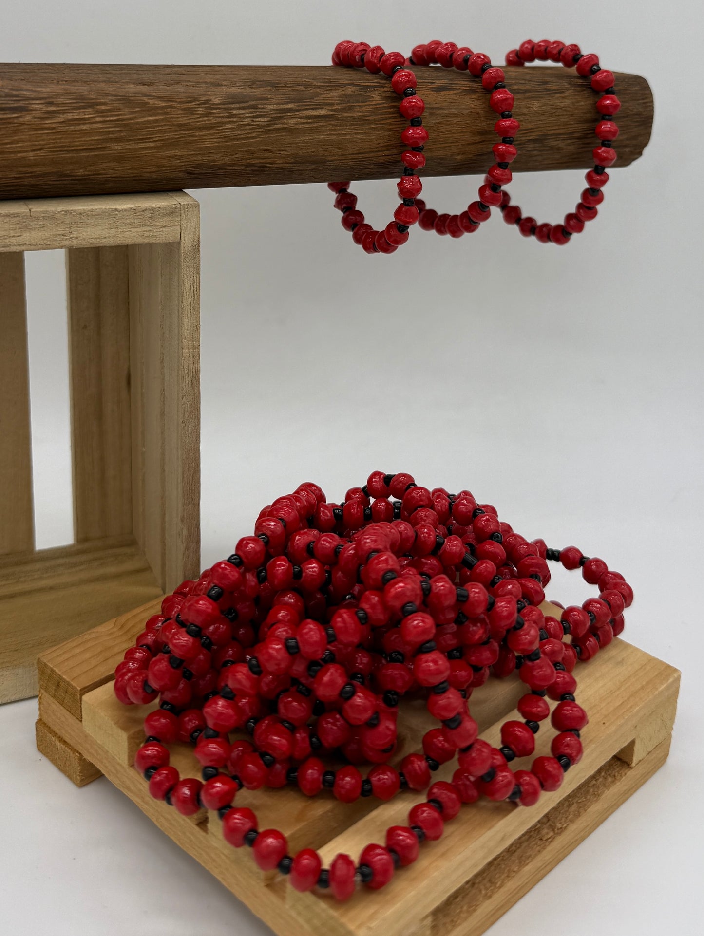 Mini Bead Single Strand Paper Bead Bracelets