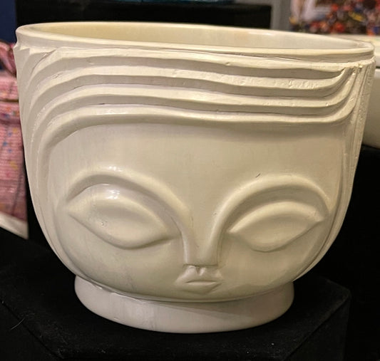 Soapstone Owl Planter