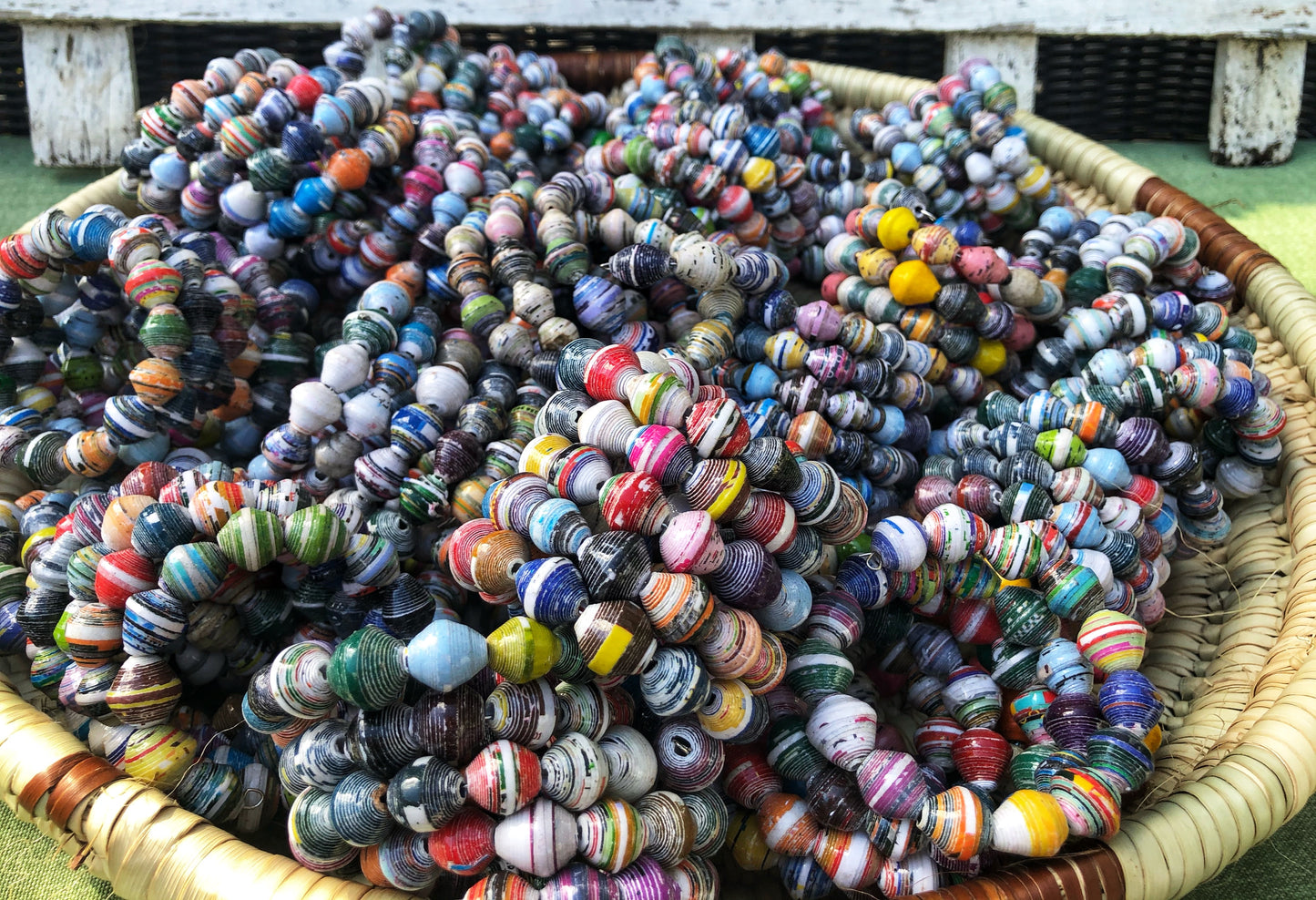 Bracelet - Wrap Style - Paper Bead