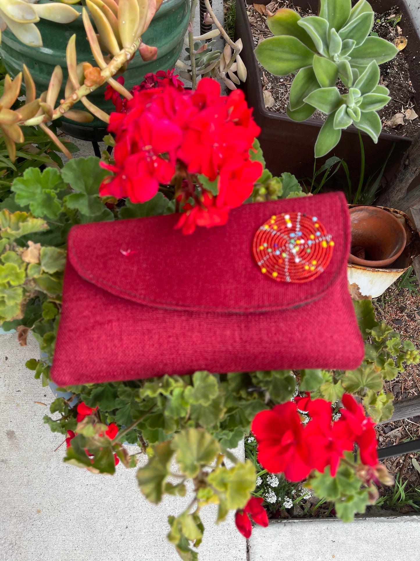 Mini Clutch Purse Solid Colors