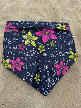 Load image into Gallery viewer, Navy Floral Multi Dog Bandana