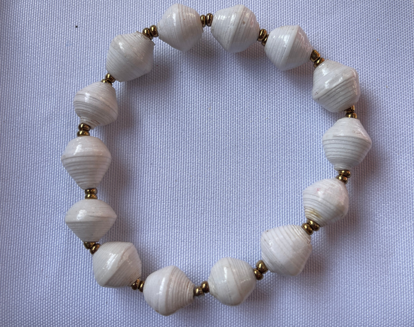 Bracelet - Single Strand - Paper Bead
