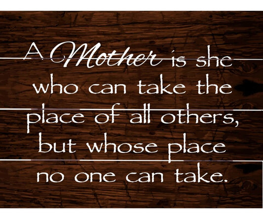 And Most Importantly - A Mom