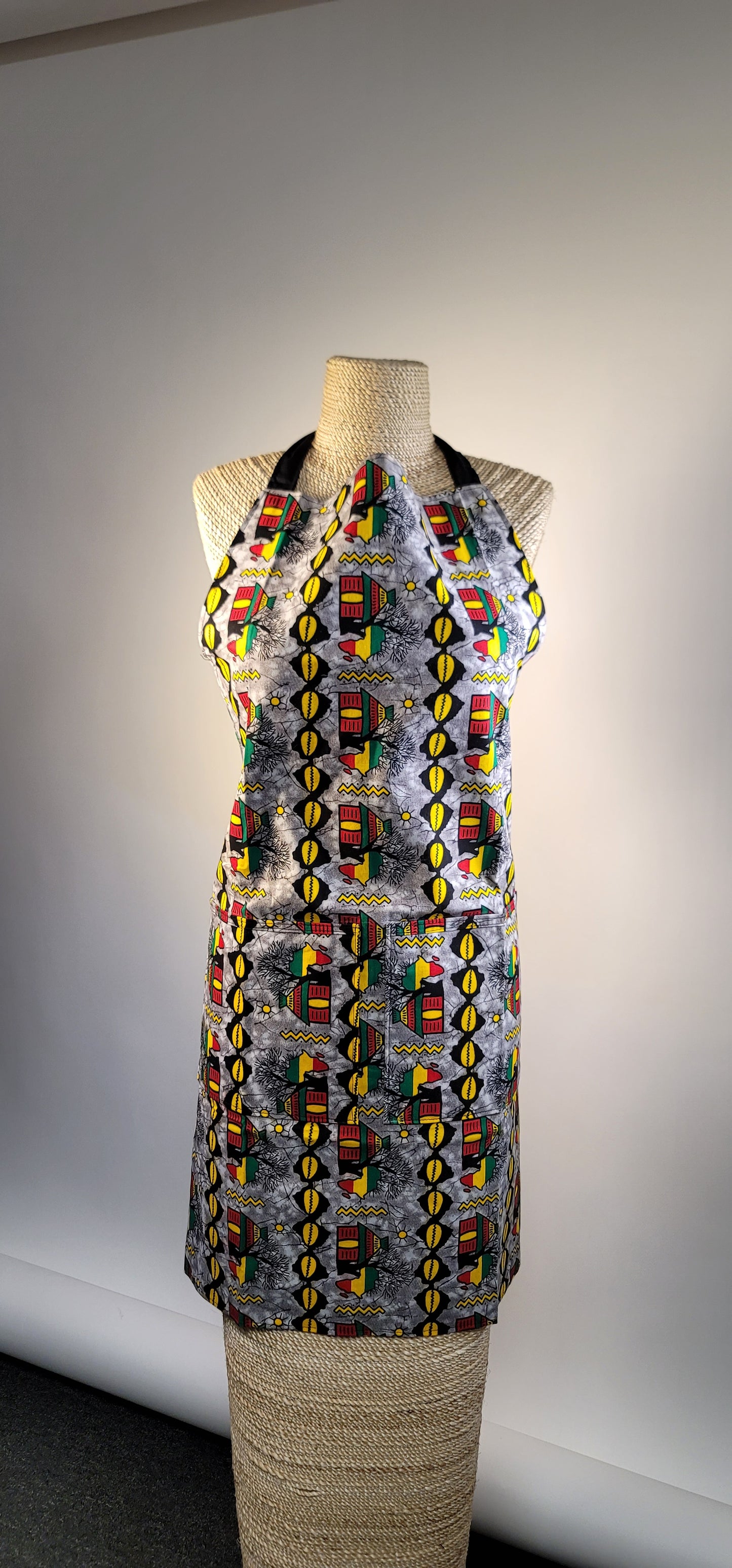 African Print Aprons