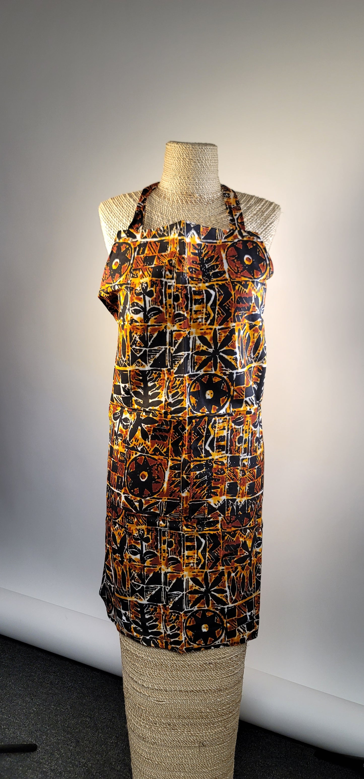 African Print Aprons