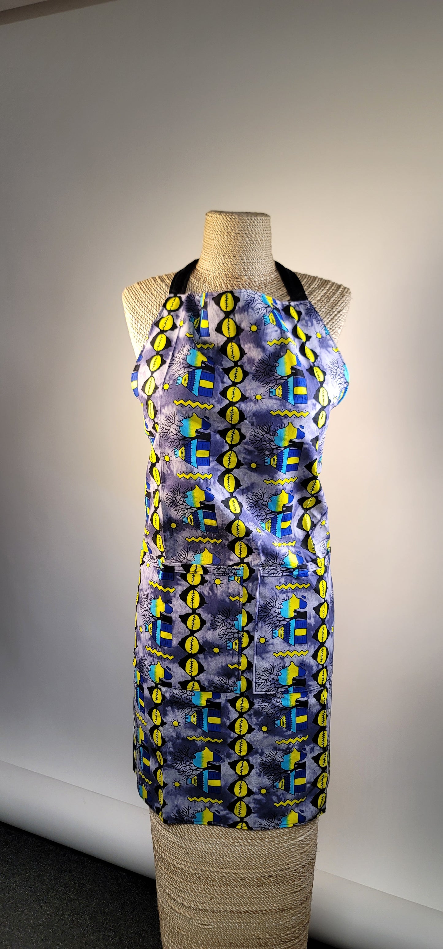 African Print Aprons