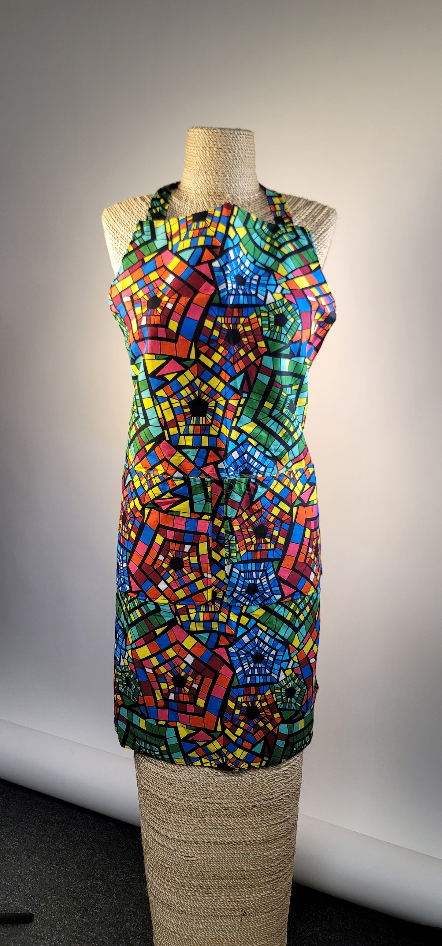 African Print Aprons