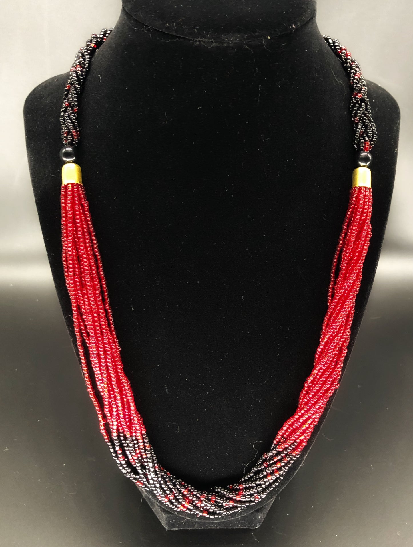 The Dinah Handmade Seed Bead Necklace