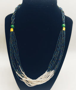 The Dinah Handmade Seed Bead Necklace