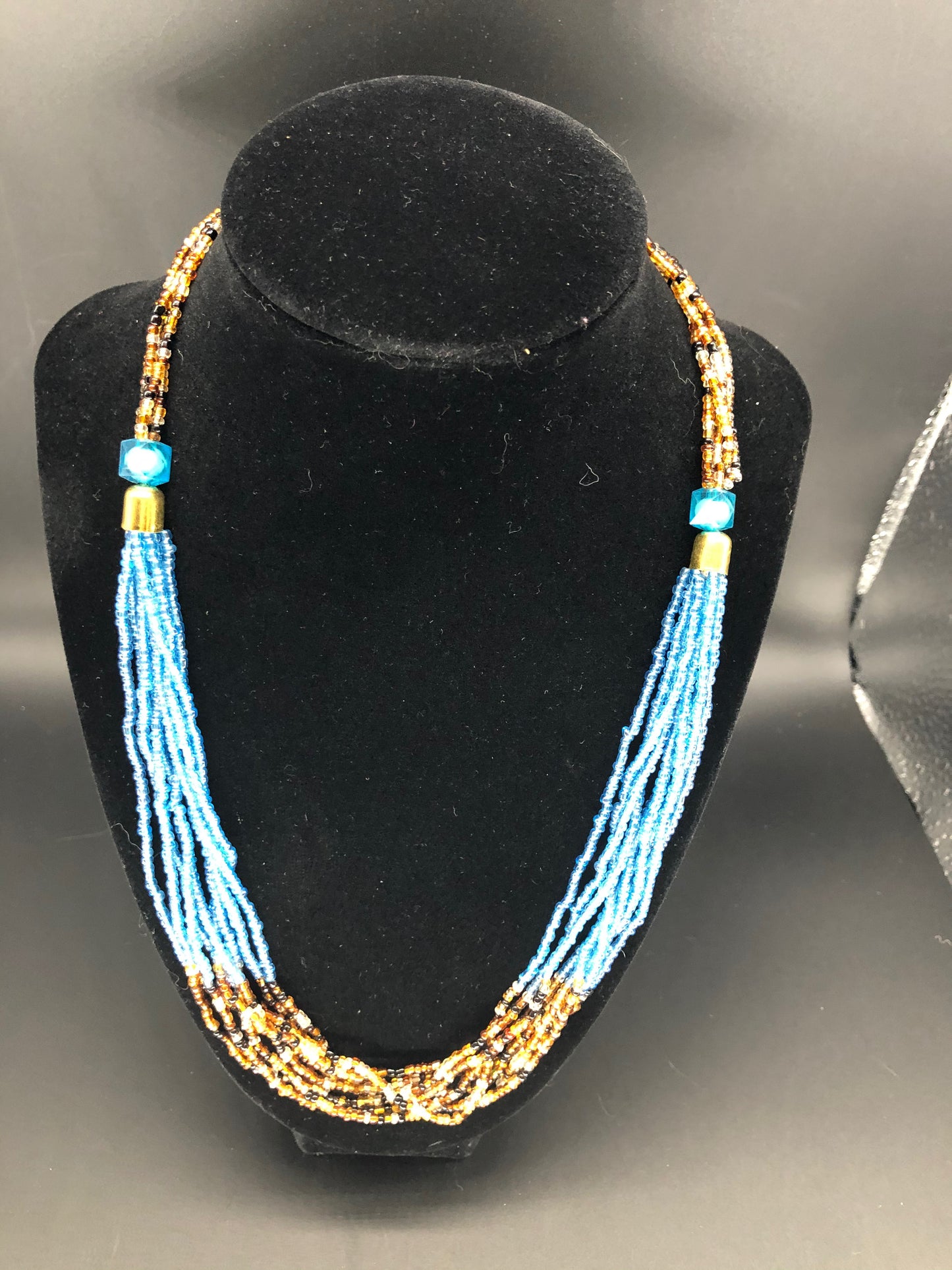 The Dinah Handmade Seed Bead Necklace