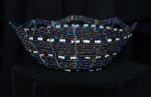 Load image into Gallery viewer, Handmade Seed Bead Bowl Style Basket