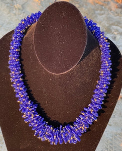 The Rael Handmade Loop Seed Bead Necklace