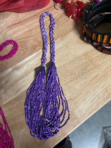 The Hellen Handmade Seed Bead Long Necklace