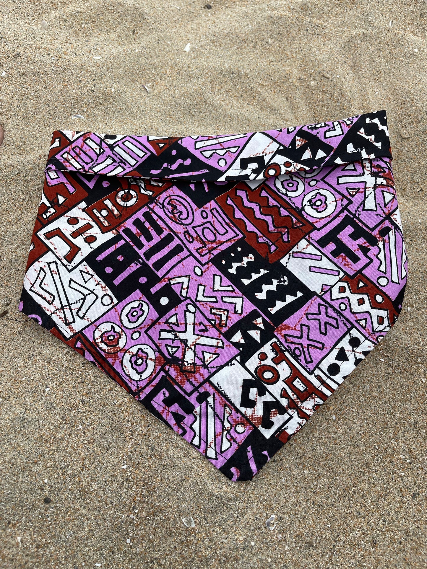 Marvelous Mauve Multi Dog Bandana